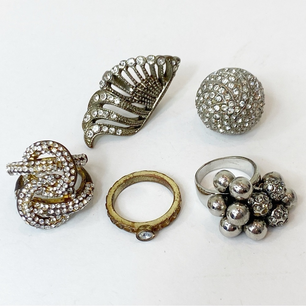 5 Blingy Statement Fashion Rings